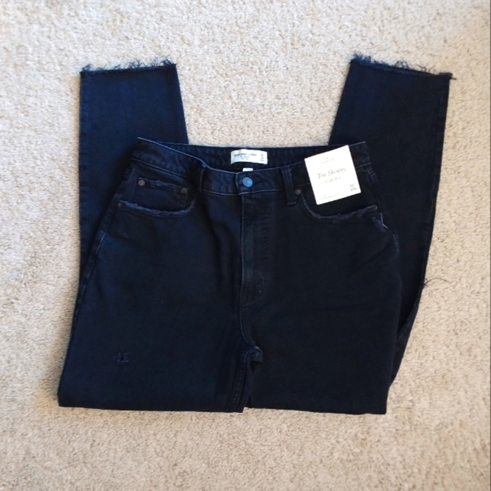 Abercrombie & Fitch the skinny black jeans
